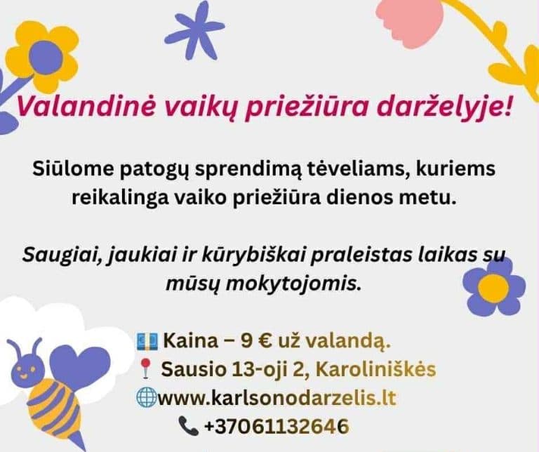 Dieninė vaikų priežiūra